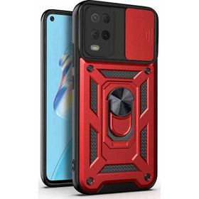 Microsonic Oppo A54 4G Impact Resistant Kırmızı Cep Telefonu Kılıfı