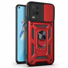 Microsonic Oppo A54 4G Impact Resistant Kırmızı Cep Telefonu Kılıfı