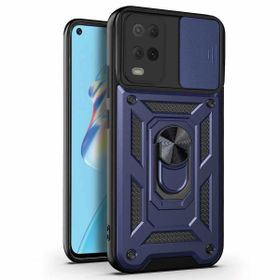 Microsonic Oppo A54 4G Impact Resistant Lacivert Cep Telefonu Kılıfı