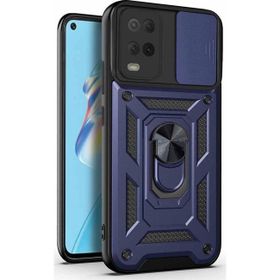 Microsonic Oppo A54 4G Impact Resistant Lacivert Cep Telefonu Kılıfı