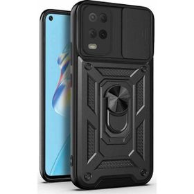 Microsonic Oppo A54 4G Impact Resistant Siyah Cep Telefonu Kılıfı