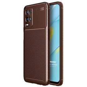 Microsonic Oppo A54 4G Legion Series Kahverengi Cep Telefonu Kılıfı