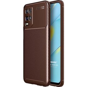 Microsonic Oppo A54 4G Legion Series Kahverengi Cep Telefonu Kılıfı