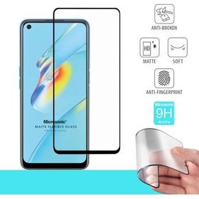 Microsonic Oppo A54 4G Seramik Matte Flexible Siyah Ekran Koruyucu