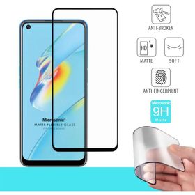Microsonic Oppo A54 4G Seramik Matte Flexible Siyah Ekran Koruyucu