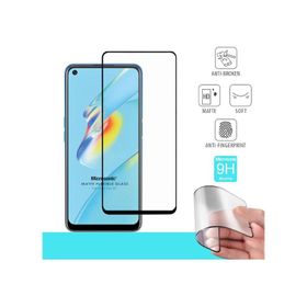Microsonic Oppo A54 4G Seramik Matte Flexible Siyah Ekran Koruyucu