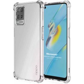 Microsonic Oppo A54 4G Shock Absorbing Şeffaf Cep Telefonu Kılıfı