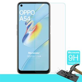 Microsonic Oppo A54 4G Tempered Glass Cam Ekran Koruyucu