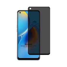 Microsonic Oppo A55 4G Privacy 5D Gizlilik Filtreli Siyah Cam Ekran Koruyucu