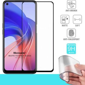Microsonic Oppo A55 4G Seramik Matte Flexible Siyah Ekran Koruyucu