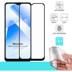 Microsonic Oppo A55 5G Seramik Matte Flexible Siyah Ekran Koruyucu