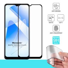 Microsonic Oppo A55 5G Seramik Matte Flexible Siyah Ekran Koruyucu
