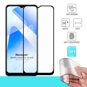 Microsonic Oppo A55 5G Seramik Matte Flexible Siyah Ekran Koruyucu