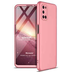 Microsonic Oppo A72 Double Dip 360 Protective Rose Gold Cep Telefonu Kılıfı