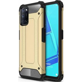 Microsonic Oppo A72 Rugged Armor Gold Cep Telefonu Kılıfı