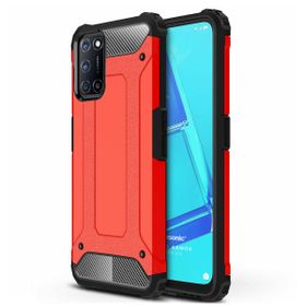 Microsonic Oppo A72 Rugged Armor Kırmızı Cep Telefonu Kılıfı