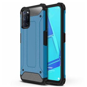 Microsonic Oppo A72 Rugged Armor Mavi Cep Telefonu Kılıfı