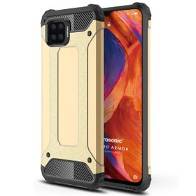 Microsonic Oppo A73 Rugged Armor Gold Cep Telefonu Kılıfı