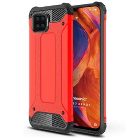 Microsonic Oppo A73 Rugged Armor Kırmızı Cep Telefonu Kılıfı