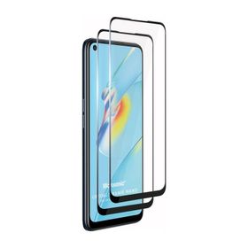 Microsonic Oppo A74 4G Crystal Seramik Nano 2 Adet Siyah Ekran Koruyucu