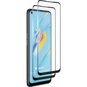 Microsonic Oppo A74 4G Crystal Seramik Nano 2 Adet Siyah Ekran Koruyucu