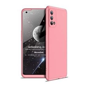 Microsonic Oppo A74 4G Double Dip 360 Protective Rose Gold Cep Telefonu Kılıfı