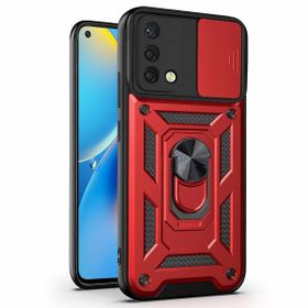 Microsonic Oppo A74 4G Impact Resistant Kırmızı Cep Telefonu Kılıfı