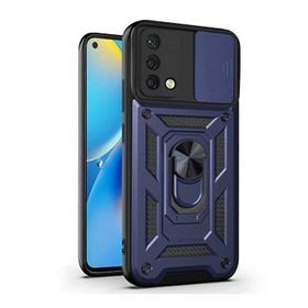 Microsonic Oppo A74 4G Impact Resistant Lacivert Cep Telefonu Kılıfı
