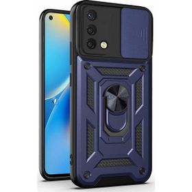 Microsonic Oppo A74 4G Impact Resistant Lacivert Cep Telefonu Kılıfı