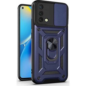 Microsonic Oppo A74 4G Impact Resistant Lacivert Cep Telefonu Kılıfı