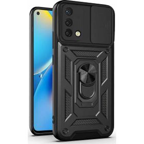 Microsonic Oppo A74 4G Impact Resistant Siyah Cep Telefonu Kılıfı