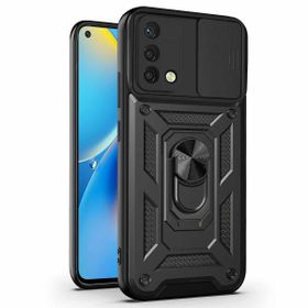 Microsonic Oppo A74 4G Impact Resistant Siyah Cep Telefonu Kılıfı