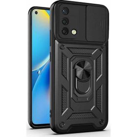 Microsonic Oppo A74 4G Impact Resistant Siyah Cep Telefonu Kılıfı