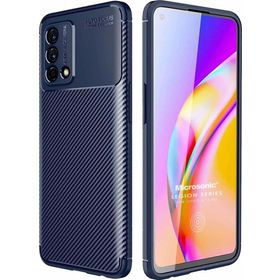 Microsonic Oppo A74 4G Legion Series Lacivert Cep Telefonu Kılıfı