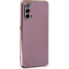 Microsonic Oppo A74 4G Olive Plated Lila Kılıf