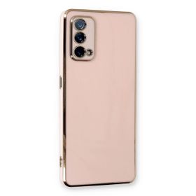 Microsonic Oppo A74 4G Olive Plated Pembe Kılıf