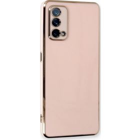 Microsonic Oppo A74 4G Olive Plated Pembe Kılıf