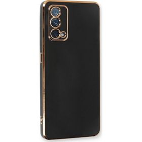 Microsonic Oppo A74 4G Olive Plated Siyah Kılıf