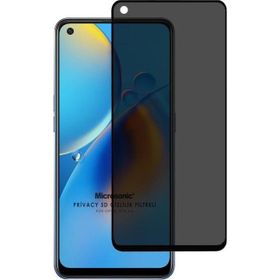 Microsonic Oppo A74 4G Privacy 5D Gizlilik Filtreli Siyah Cam Ekran Koruyucu