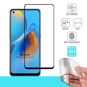 Microsonic Oppo A74 4G Seramik Matte Flexible Siyah Ekran Koruyucu