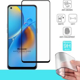 Microsonic Oppo A74 4G Seramik Matte Flexible Siyah Ekran Koruyucu