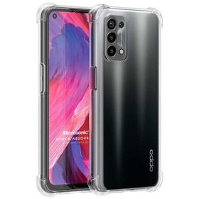 Microsonic Oppo A74 4G Shock Absorbing Şeffaf Cep Telefonu Kılıfı