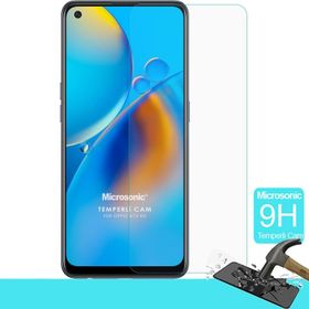 Microsonic Oppo A74 4G Tempered Glass Cam Ekran Koruyucu