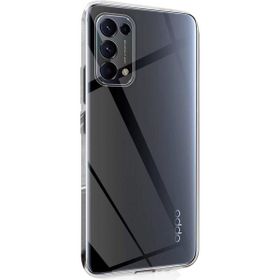 Microsonic Oppo A74 4G Transparent Soft Beyaz Cep Telefonu Kılıfı
