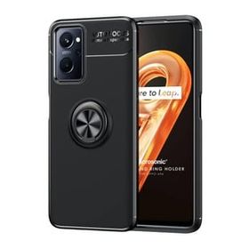Microsonic Oppo A76 Kickstand Ring Holder Siyah Kılıf
