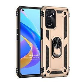 Microsonic Oppo A76 Military Ring Holder Gold Cep Telefonu Kılıfı