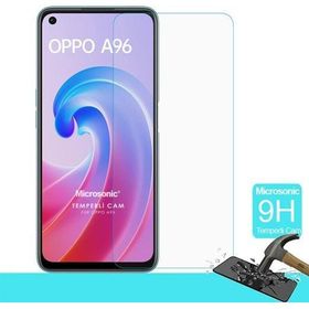 Microsonic Oppo A76 Tempered Glass Cam Ekran Koruyucu