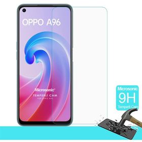 Microsonic Oppo A76 Tempered Glass Cam Ekran Koruyucu