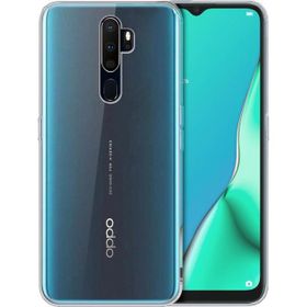 Microsonic Oppo A9 2020 Transparent Soft Beyaz Cep Telefonu Kılıfı
