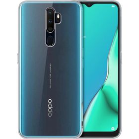 Microsonic Oppo A9 2020 Transparent Soft Beyaz Cep Telefonu Kılıfı